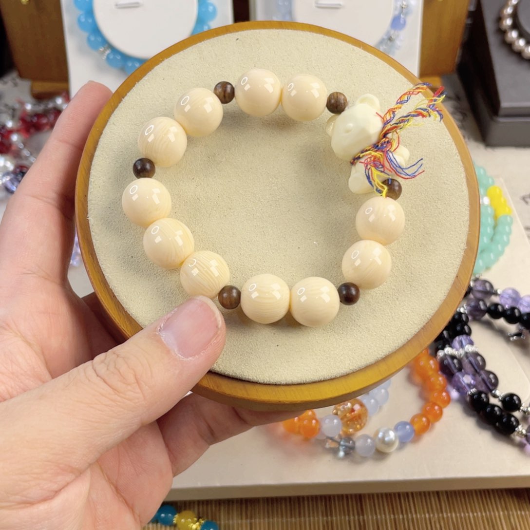 木变石手饰银S925镀金镶嵌