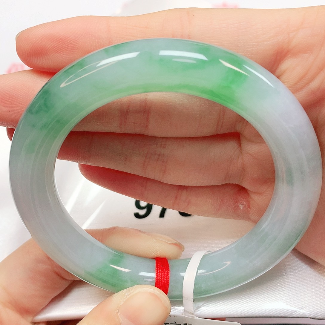 未镶嵌手镯翡翠翡翠手镯55圆