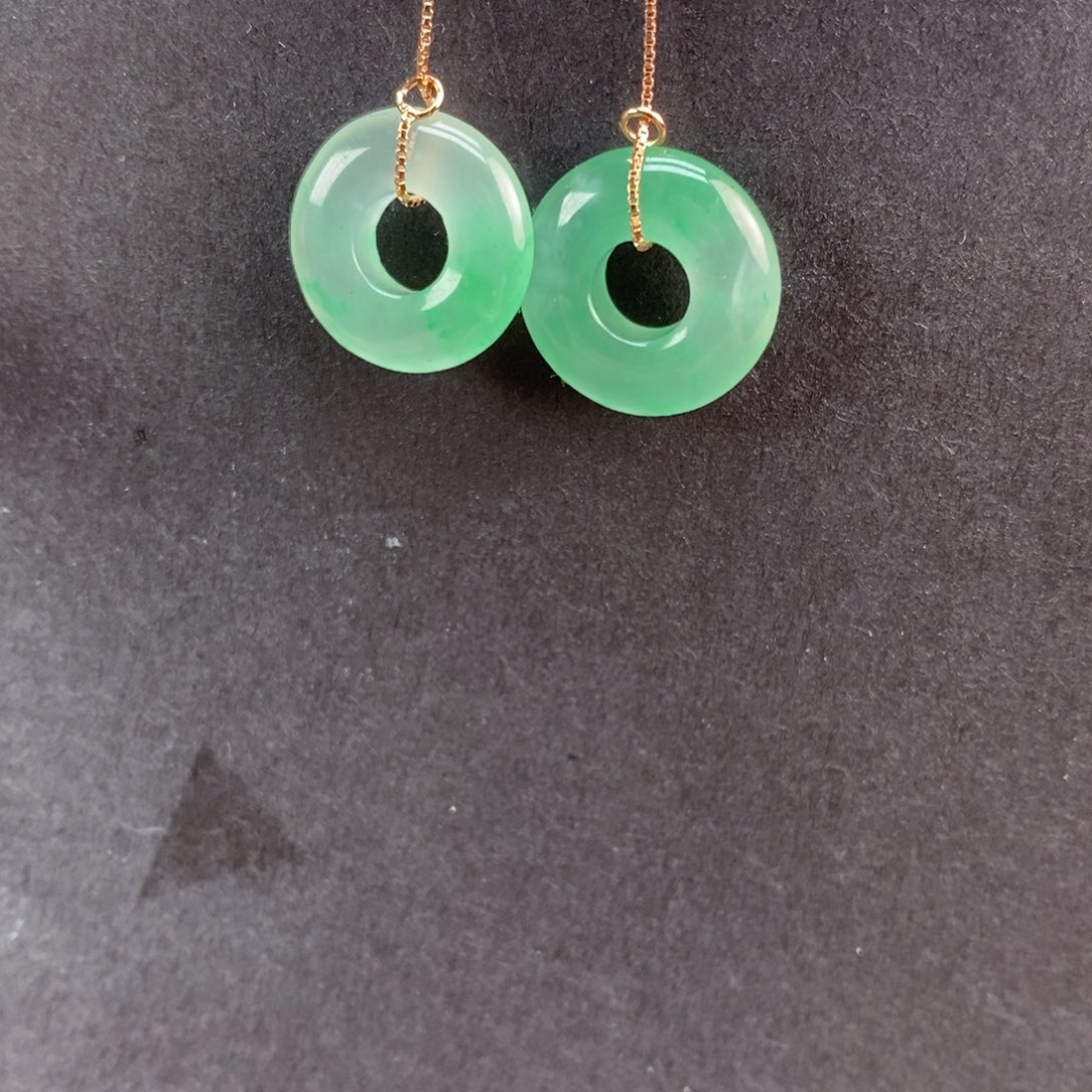 石英质玉耳饰未镶嵌