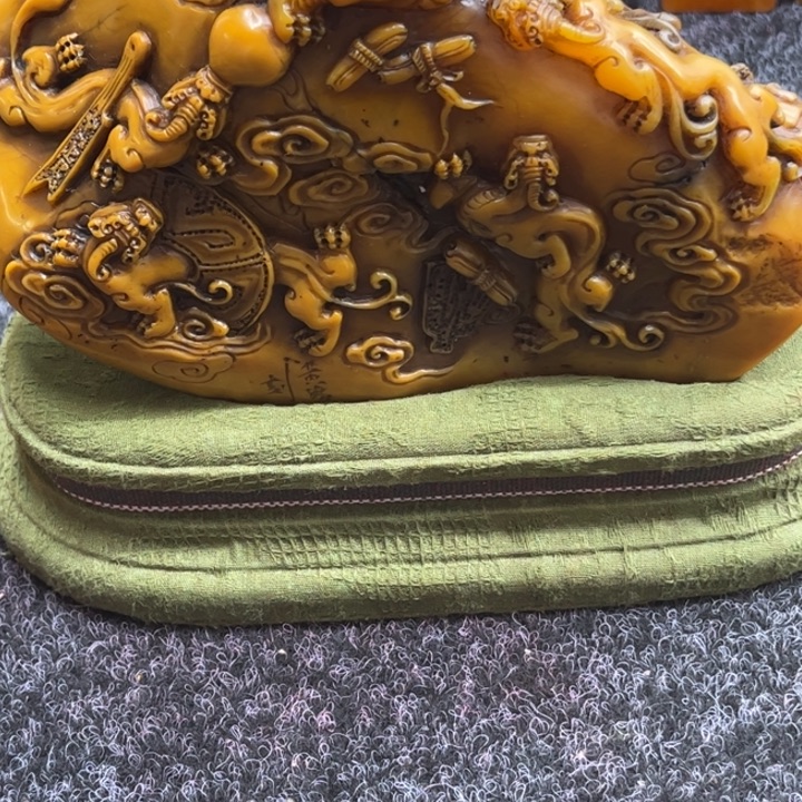 清***月印石寿山石8888888888