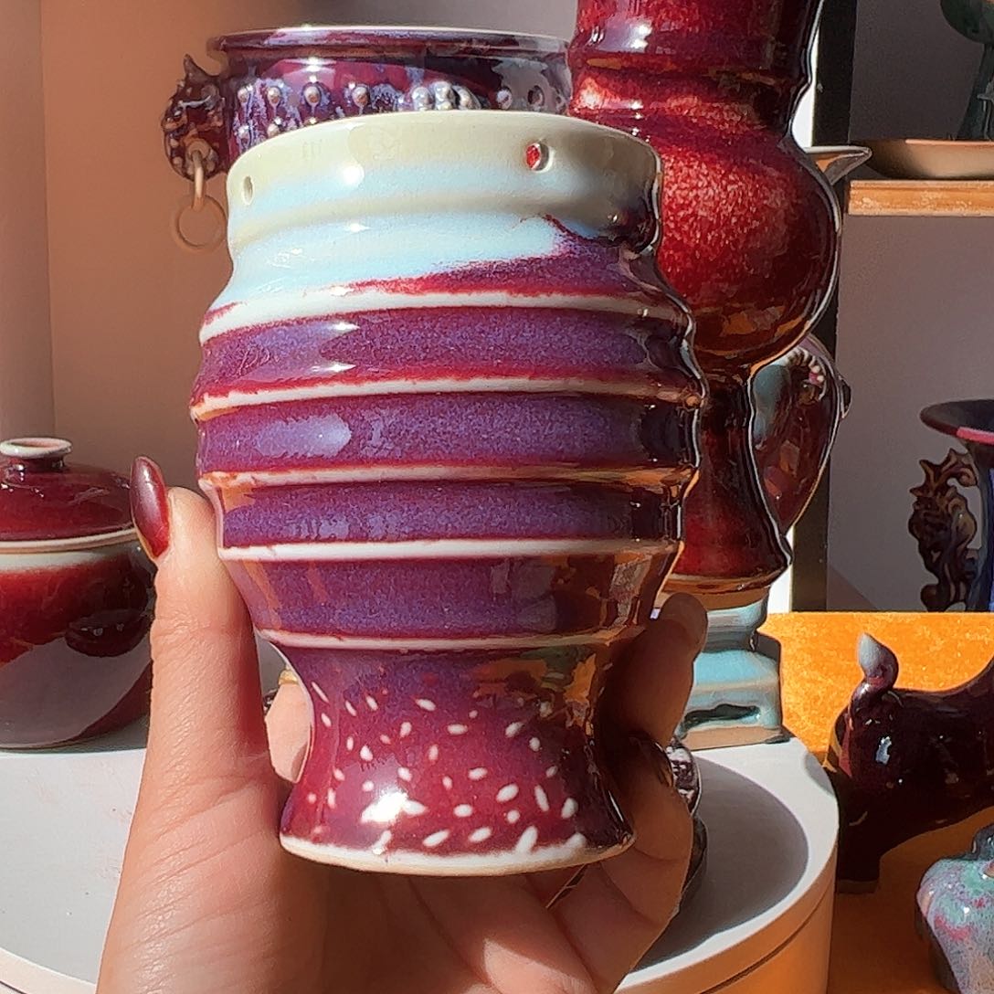 摆件郑家钧窑摆件