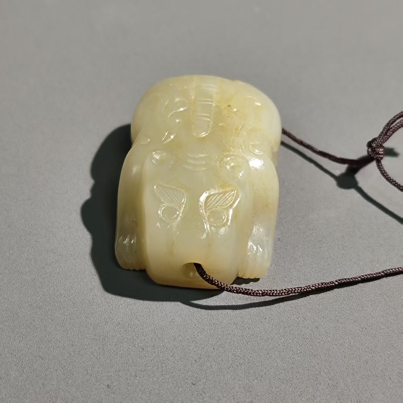明代和田玉虎符lm