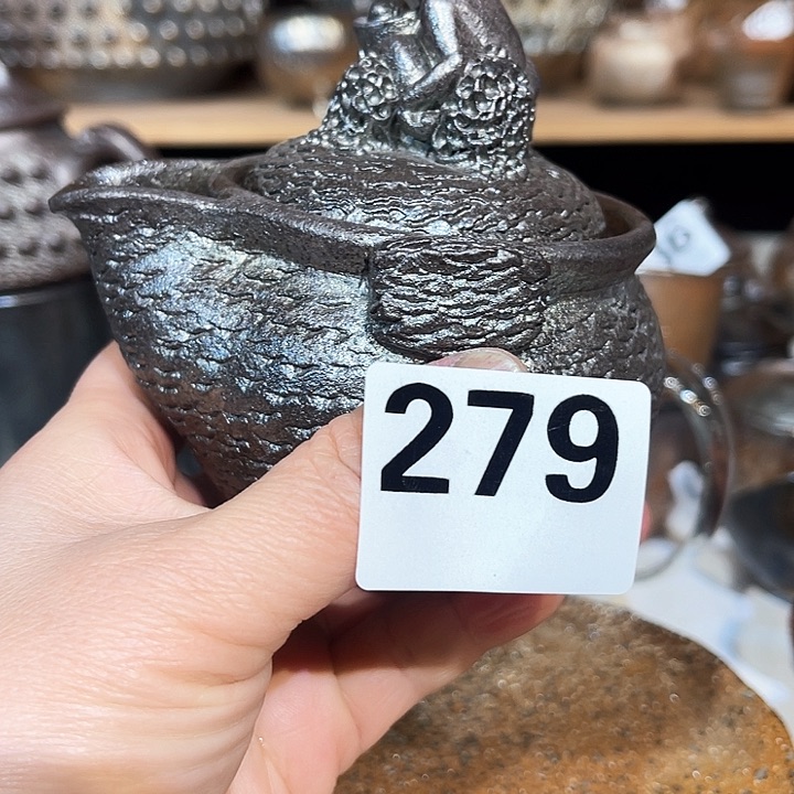 壶高温柴烧陶泥宝瓶