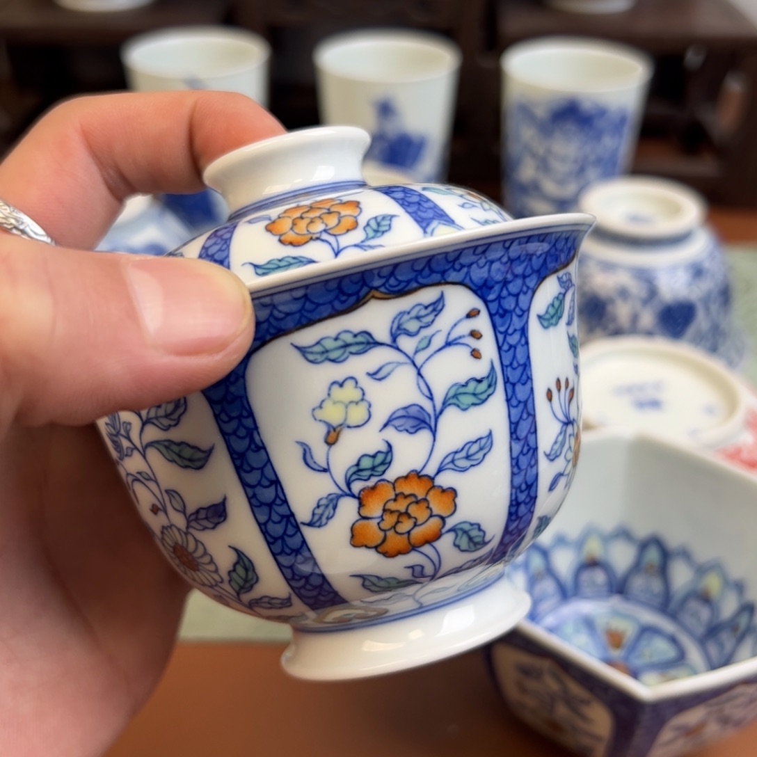 瓷片秋**?景德镇瓷器手工手绘