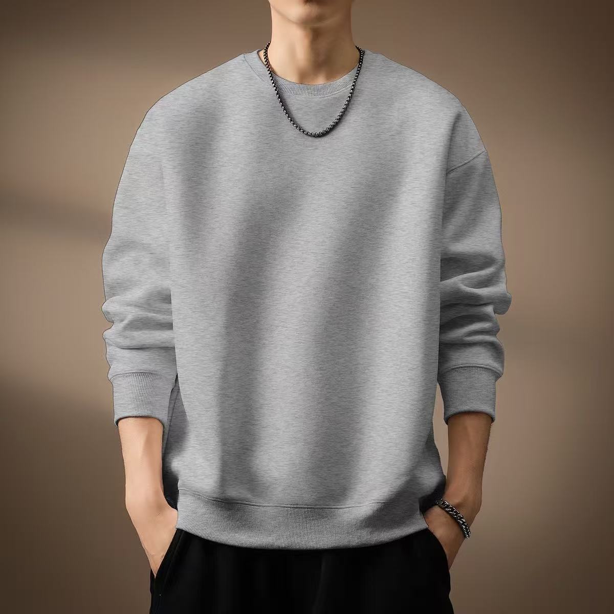 11.男士时尚圆领卫衣（微脏微瑕）（备注编码）