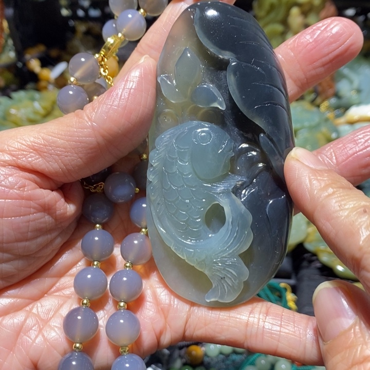 岫玉岫玉吊坠未镶嵌