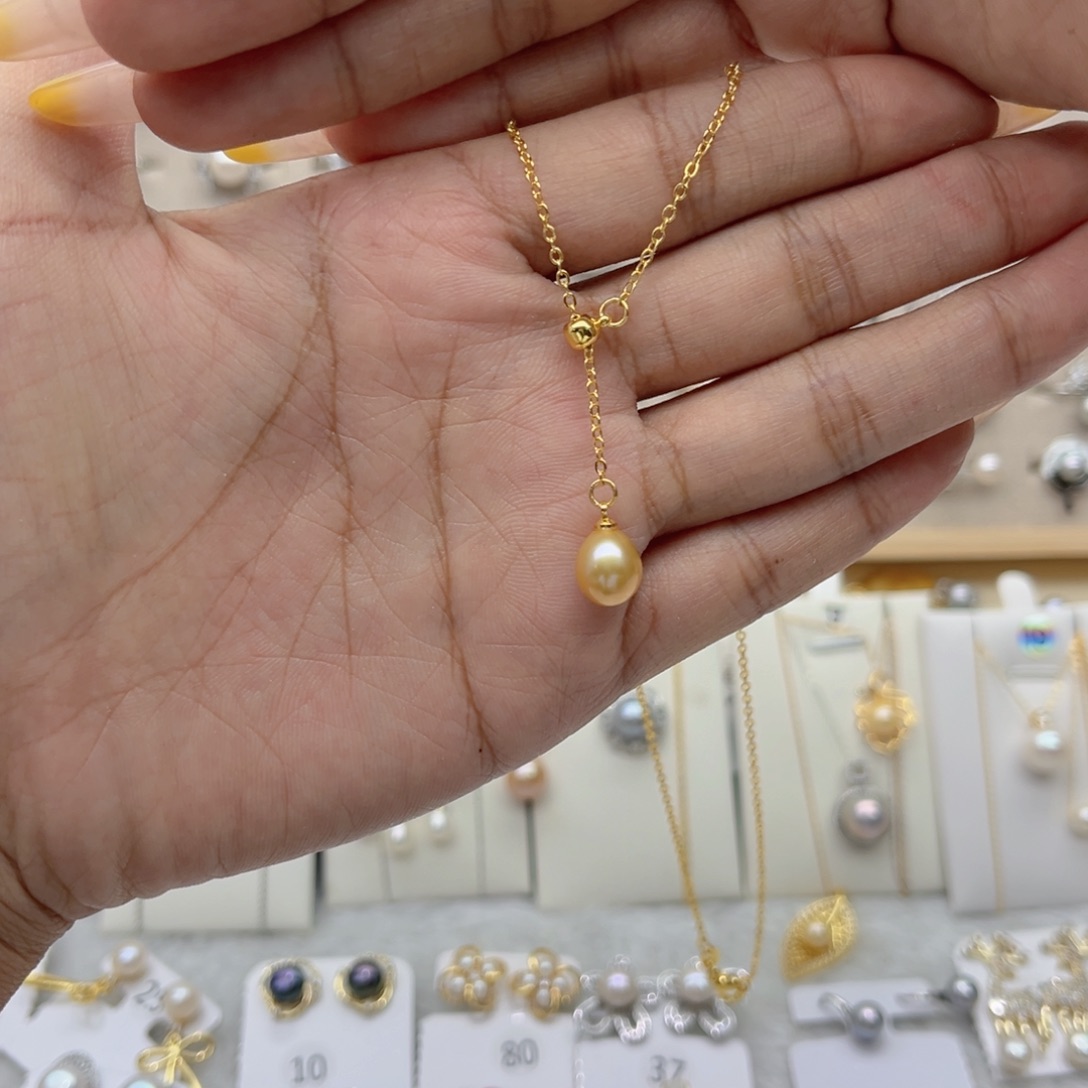 合金戒指淡水珍珠