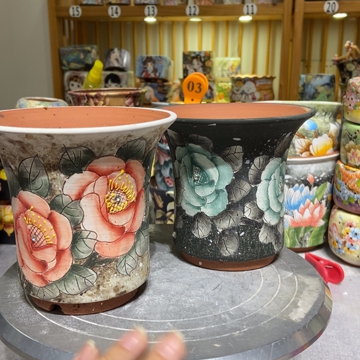 景德镇艺术手绘作品