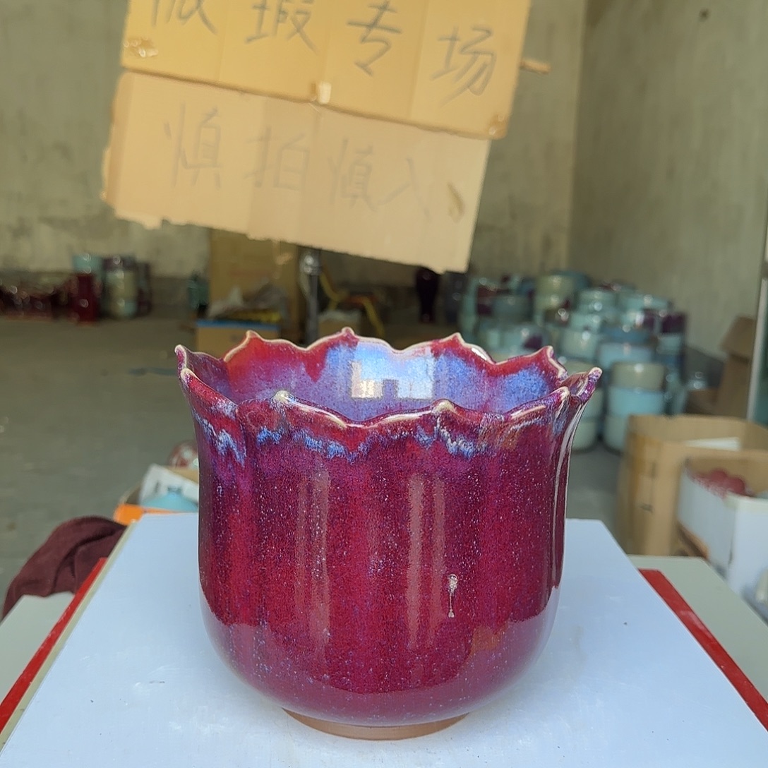 陶摆件郑家钧瓷摆件微瑕