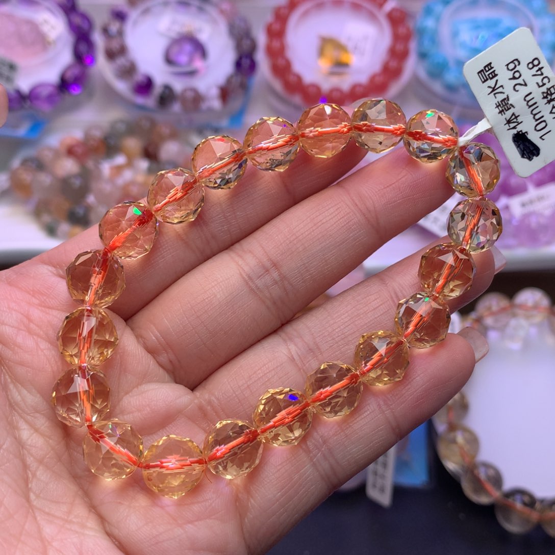 水晶手链未镶嵌手链