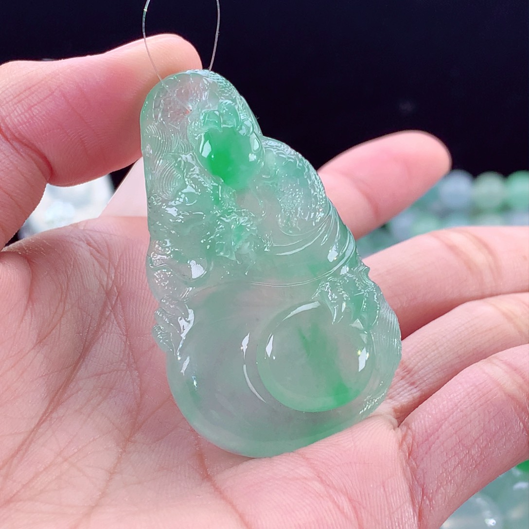 翡翠手链未镶嵌缅甸翡翠