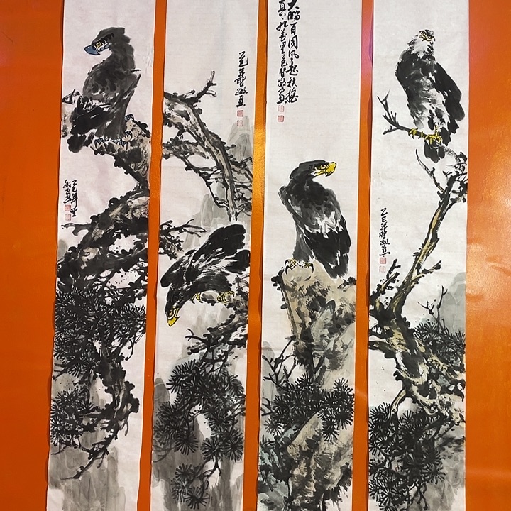 国画张圣敏先生纯手绘作品