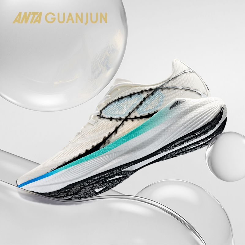 跑者美学安踏冠军轻风跑鞋运动鞋情侣透气减震通勤舒适跑步鞋