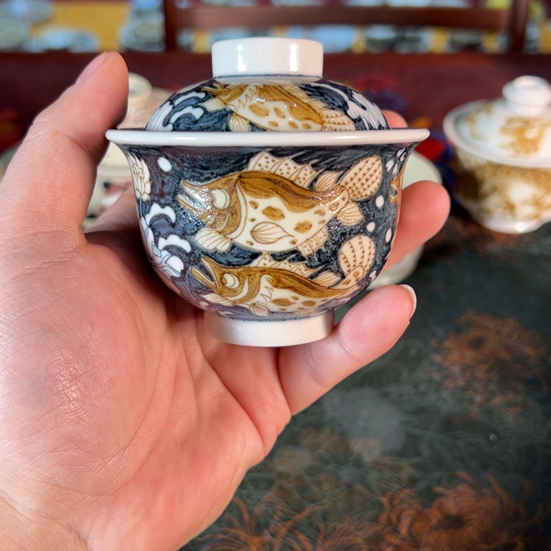 杯景德镇手绘陶瓷