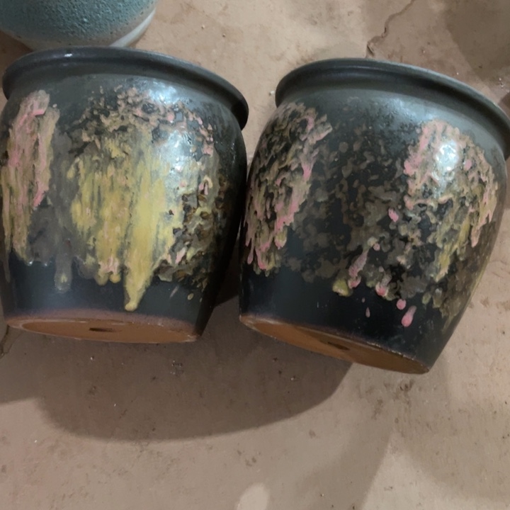 花盆紫砂口径20高度20两只正品