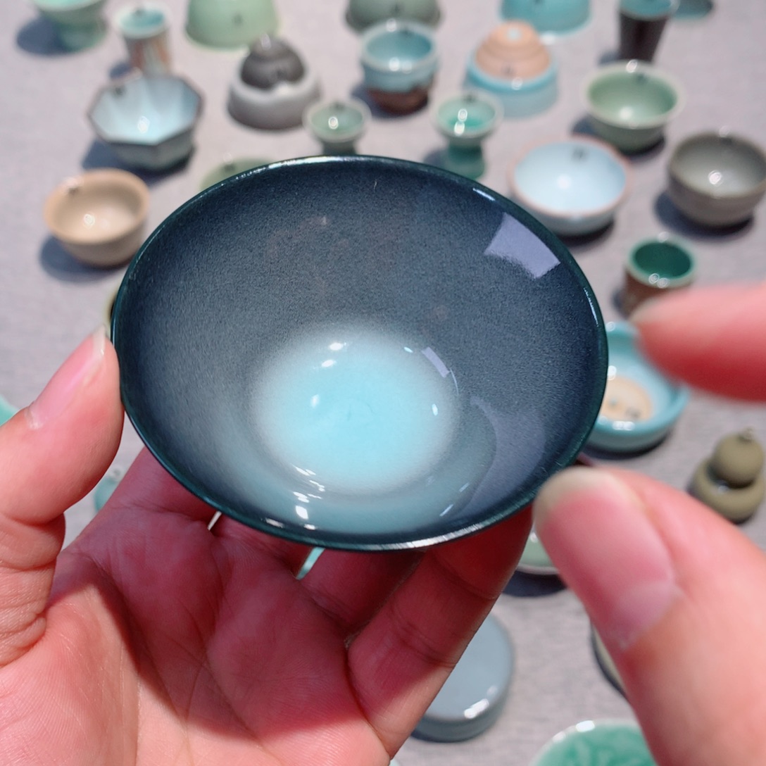 F***A龙泉青瓷茶具六个