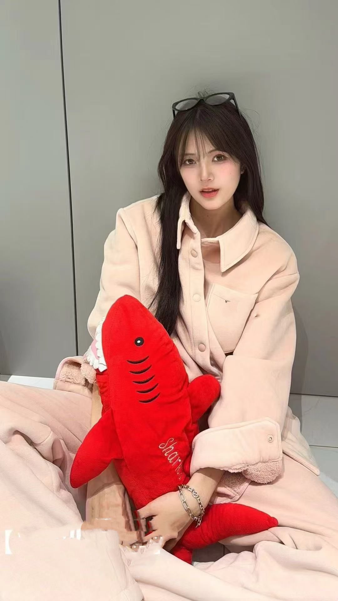 杨老板高级定制款衬衫领加绒加厚睡衣家居服套装