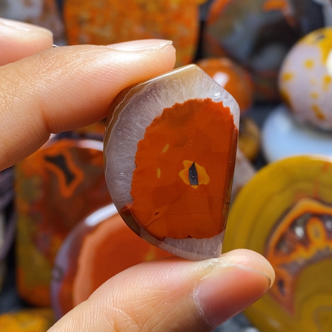 玛瑙/玉髓吊坠(不含链)未镶嵌