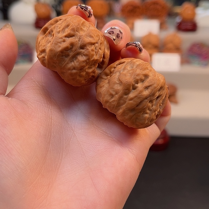 桃核把件金蟾蛤蟆头