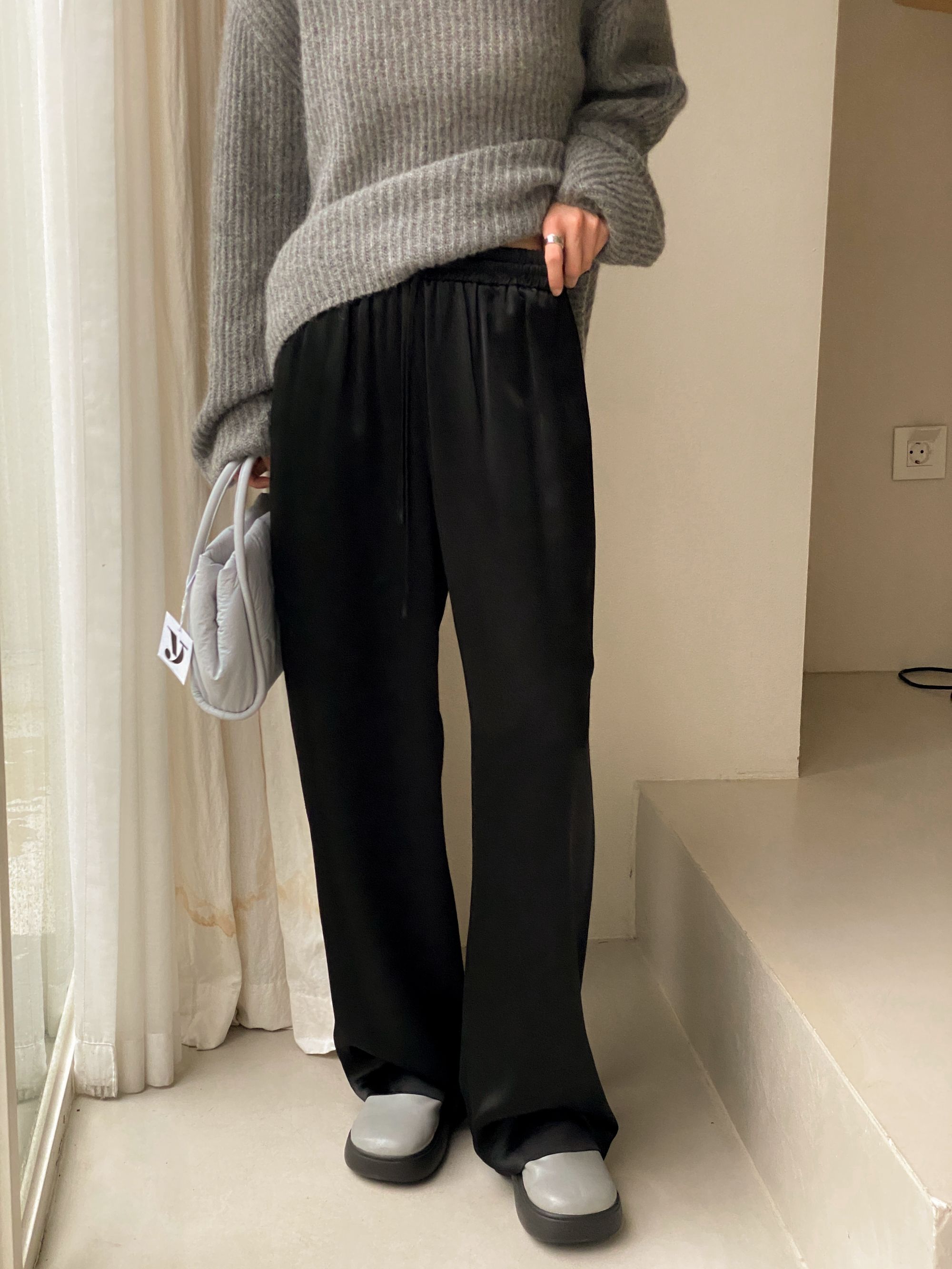 【舒适透气】2025S/S春季S显瘦高腰百搭休闲裤7120S