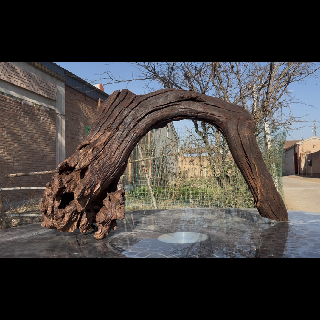 尺寸：88✖️35✖️49，鱼缸造景沉木摆件，紫柚木，秒沉水，包煮，南美缸