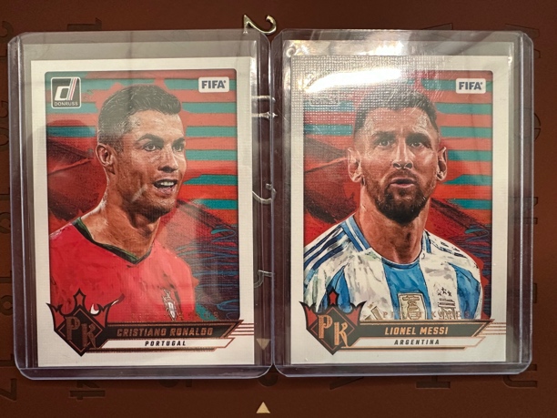 24 Panini Donruss 梅西 C罗 油画 顺丰包邮
