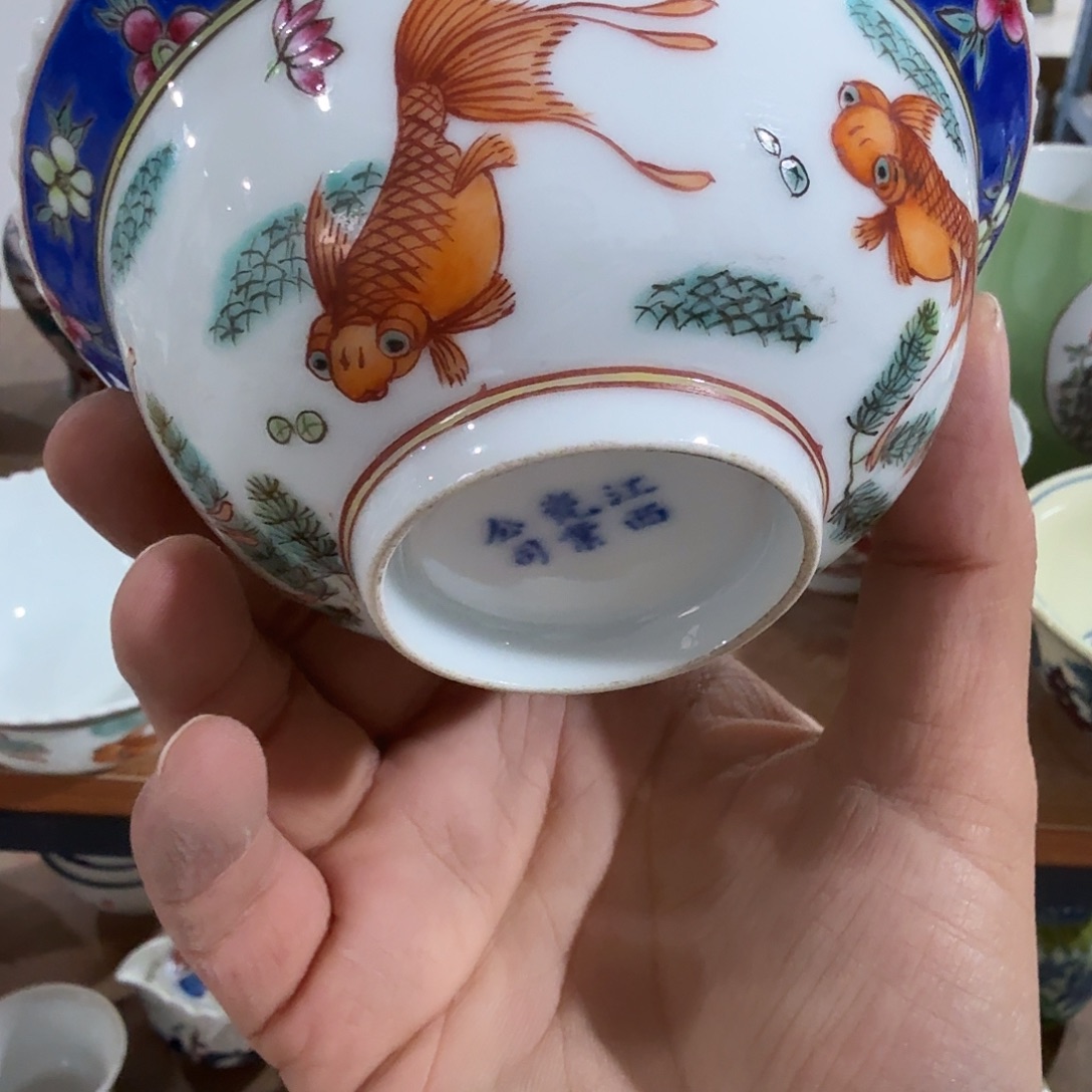 陶其他摆件和摆架两件两幅可小刀