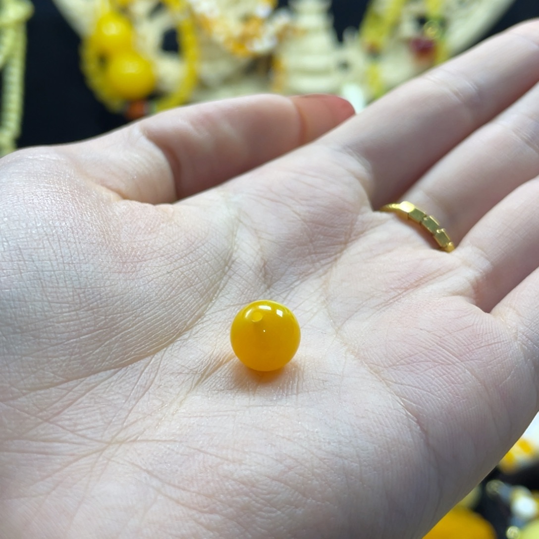 S***Q鸡油黄老蜡款卡10单珠一颗