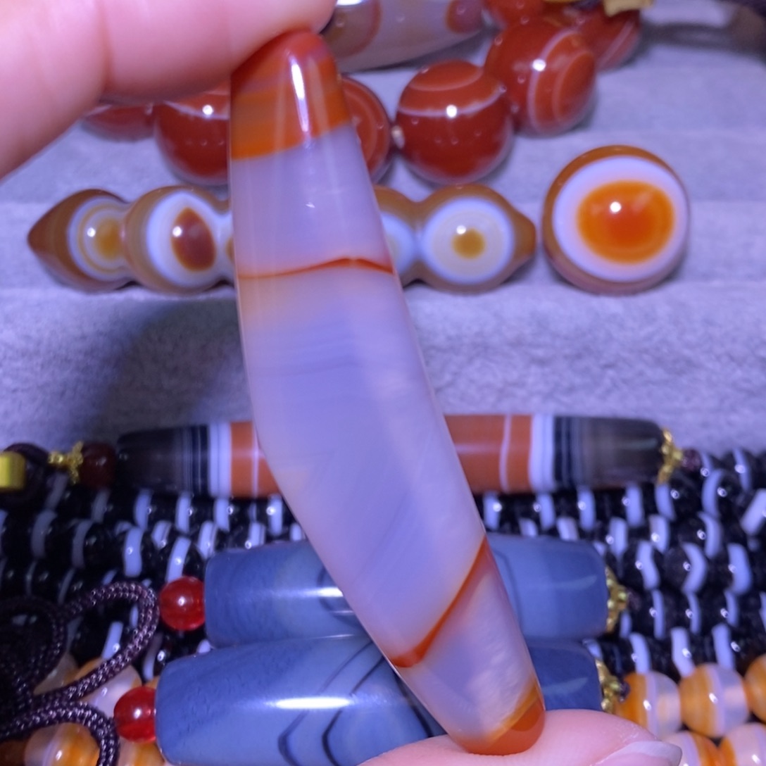 玛瑙/玉髓未镶嵌颈饰