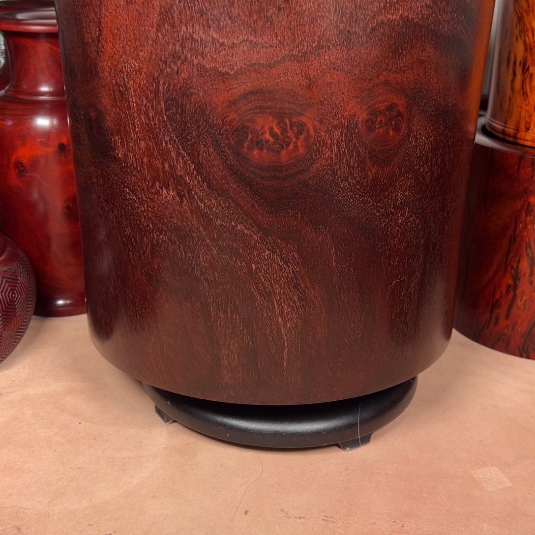 檀香木红木大笔筒