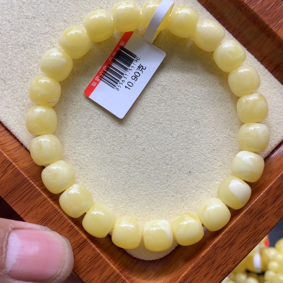 蜜蜡手链未镶嵌蜜蜡