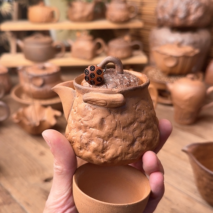原矿老岩泥茶器系列