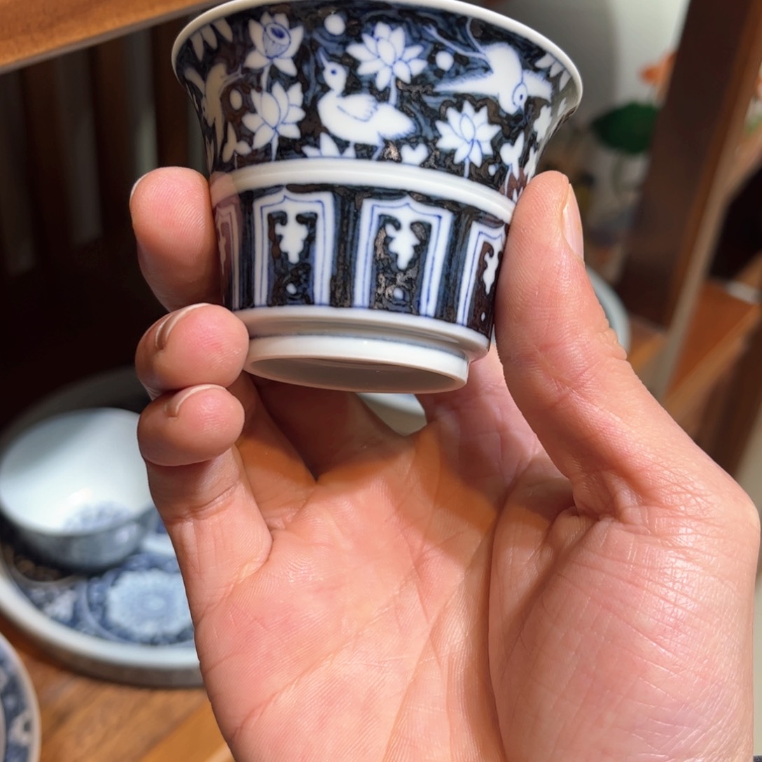 杯陶瓷艺术品美官人