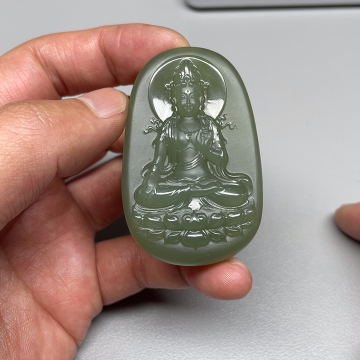 和田玉吊坠(不含链)未镶嵌楠****森