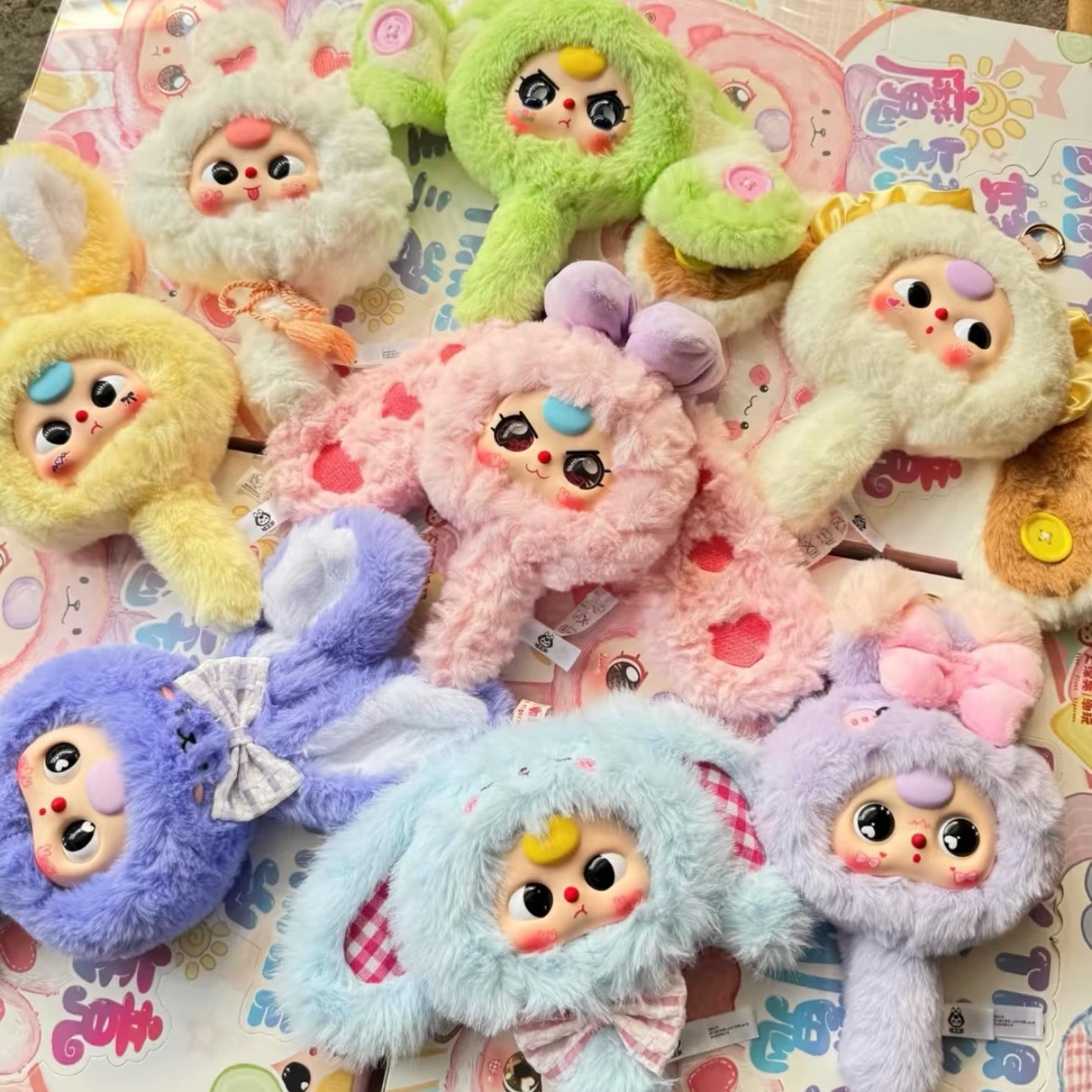 【拆盒】娃三岁魔镜啊魔镜毛绒盲盒潮玩