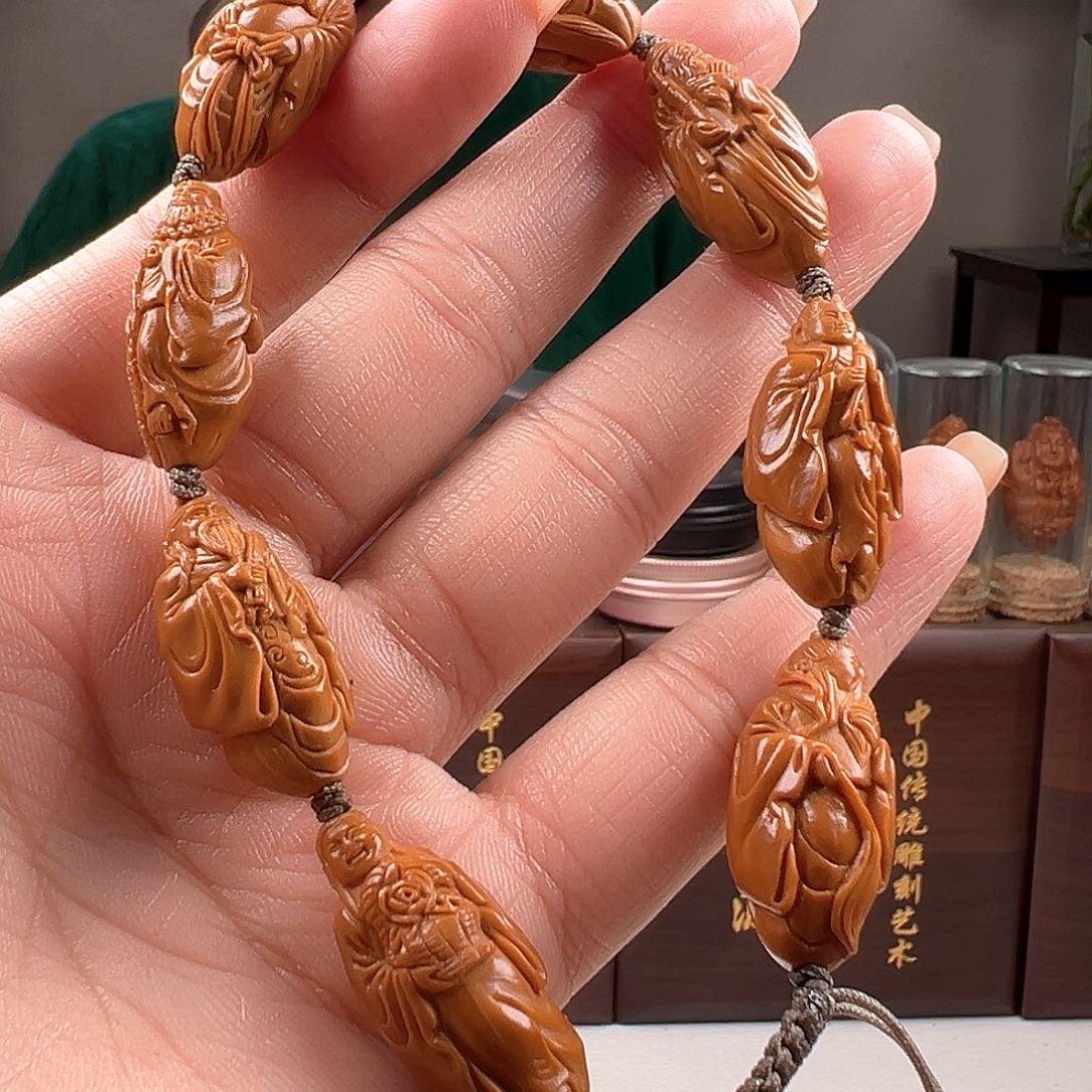 橄榄核手串/手链橄榄核雕橄榄核