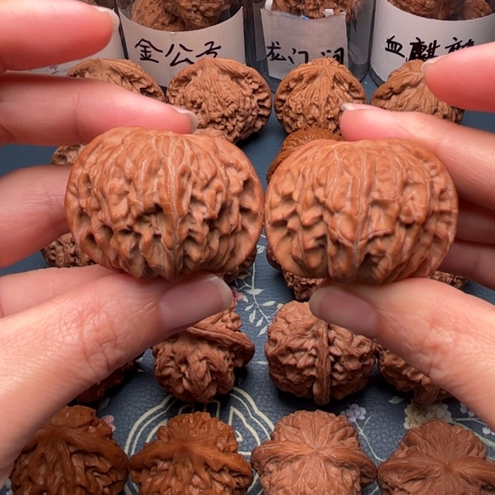 吊坠文玩核桃41正磨全品