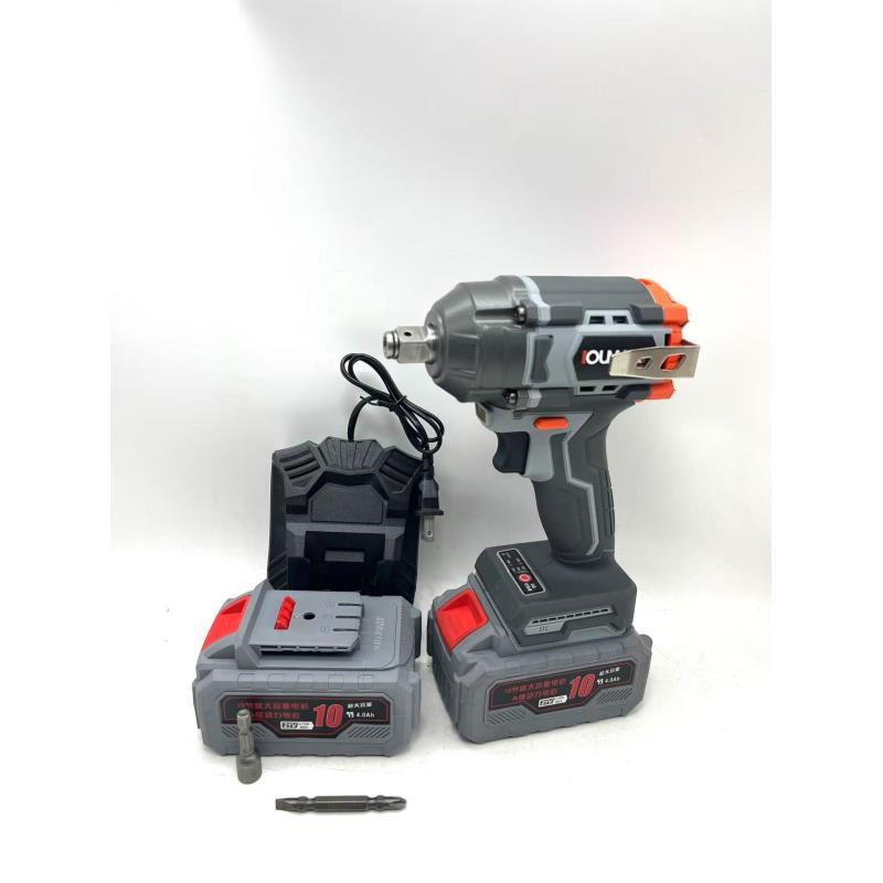 欧曼威 850扭 敲击款 纯铜无刷锂电电动工具电动扳手（两电）.佣