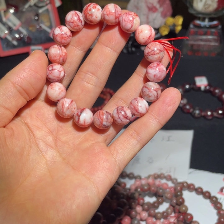 天然辰砂原石玉化料