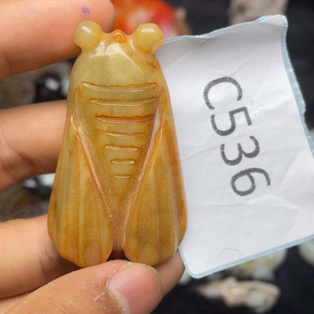 和田玉（糖玉）未镶嵌笔搁