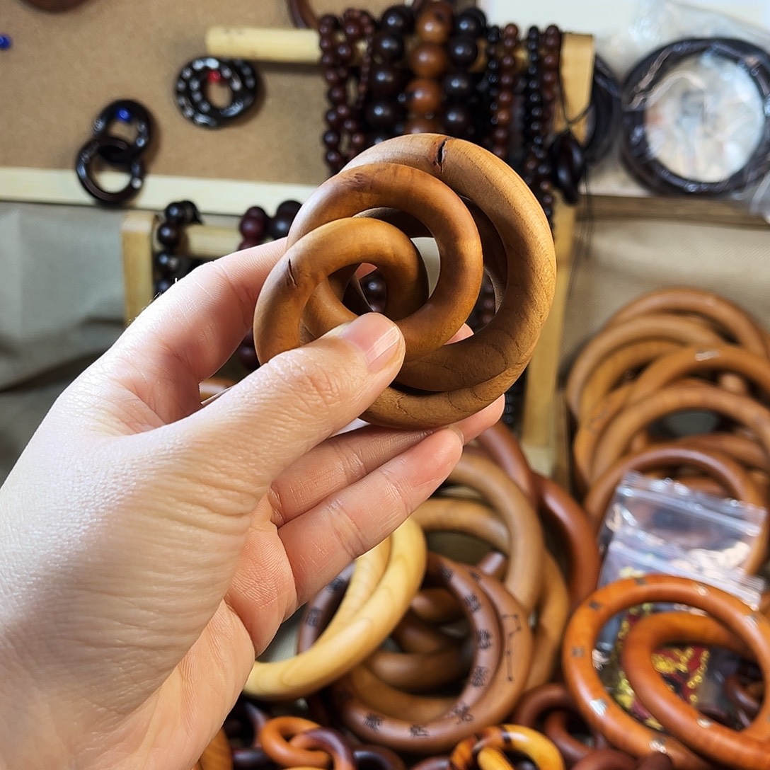 木质非金属桃木40圈口枣木25圈口福利款