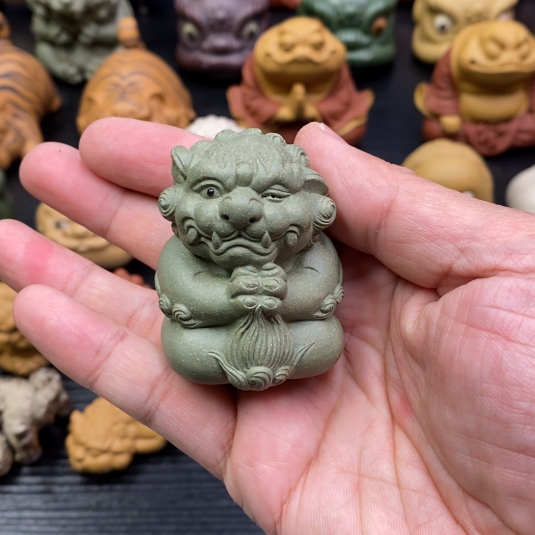 紫砂茶宠恭喜发财 事事如意