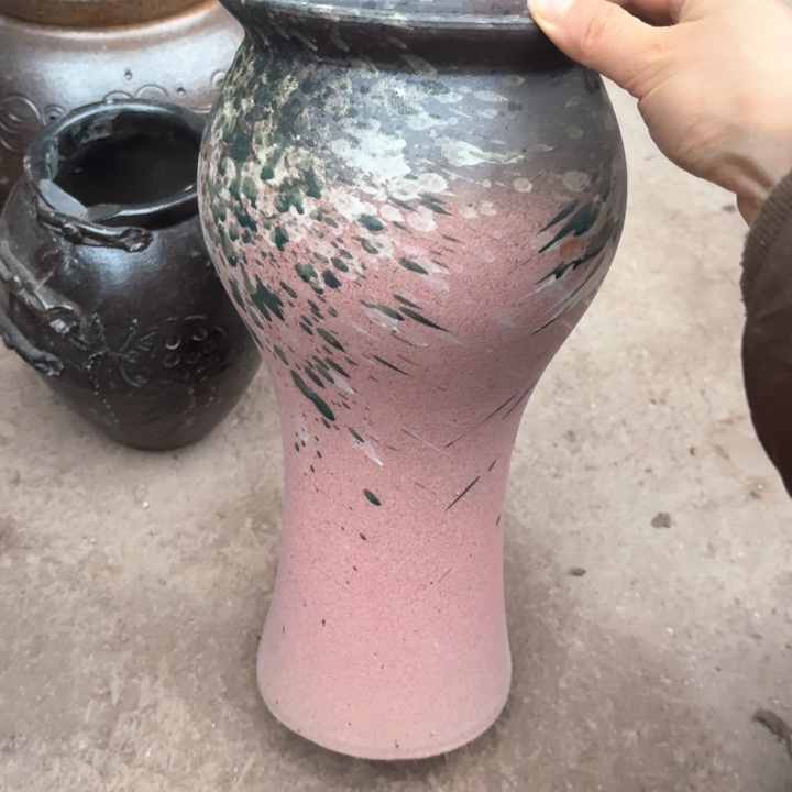 紫砂花盆口径15/31微瑕