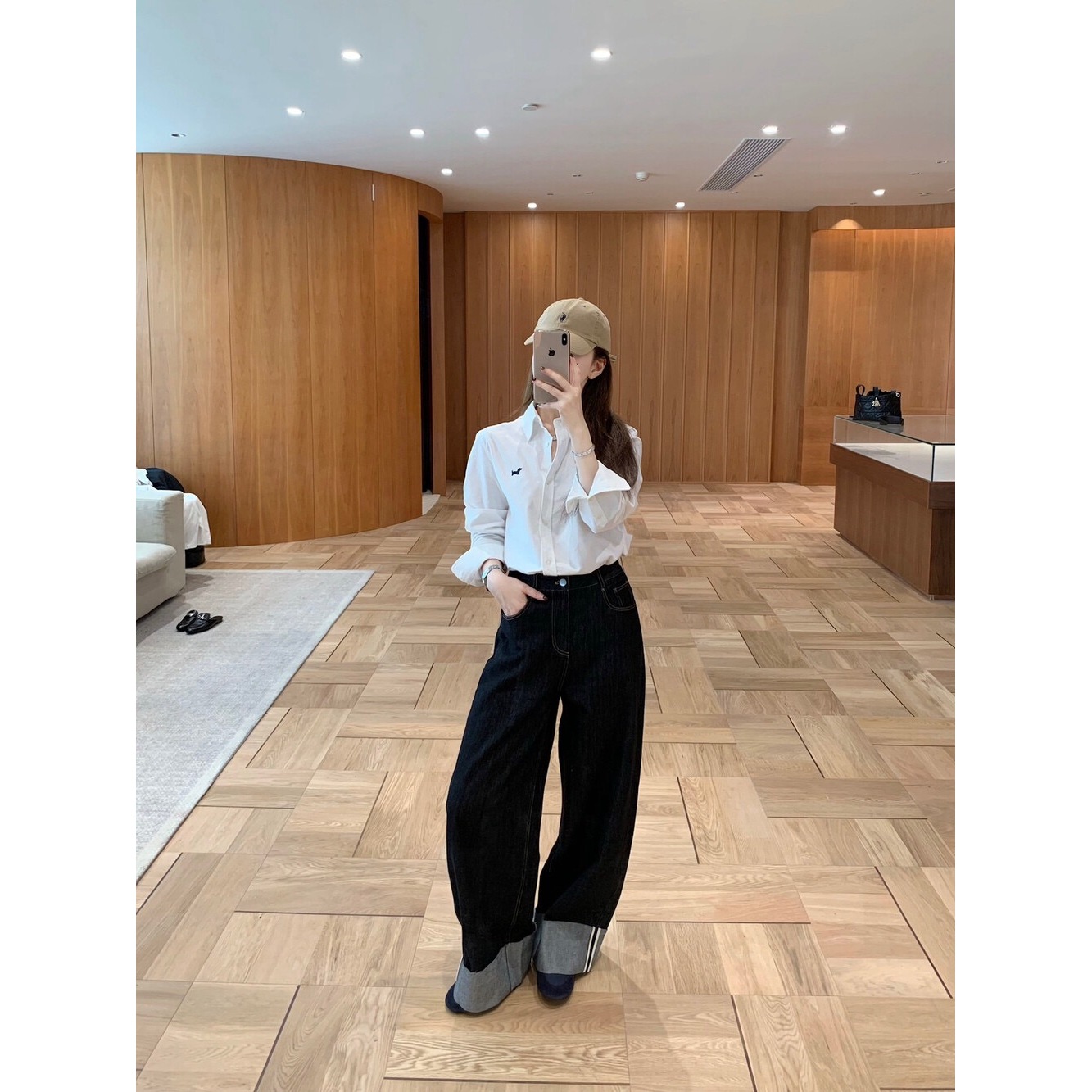 J-250906#『100%棉』上身显瘦遮肉质感绝绝子！衬衫界的天花板