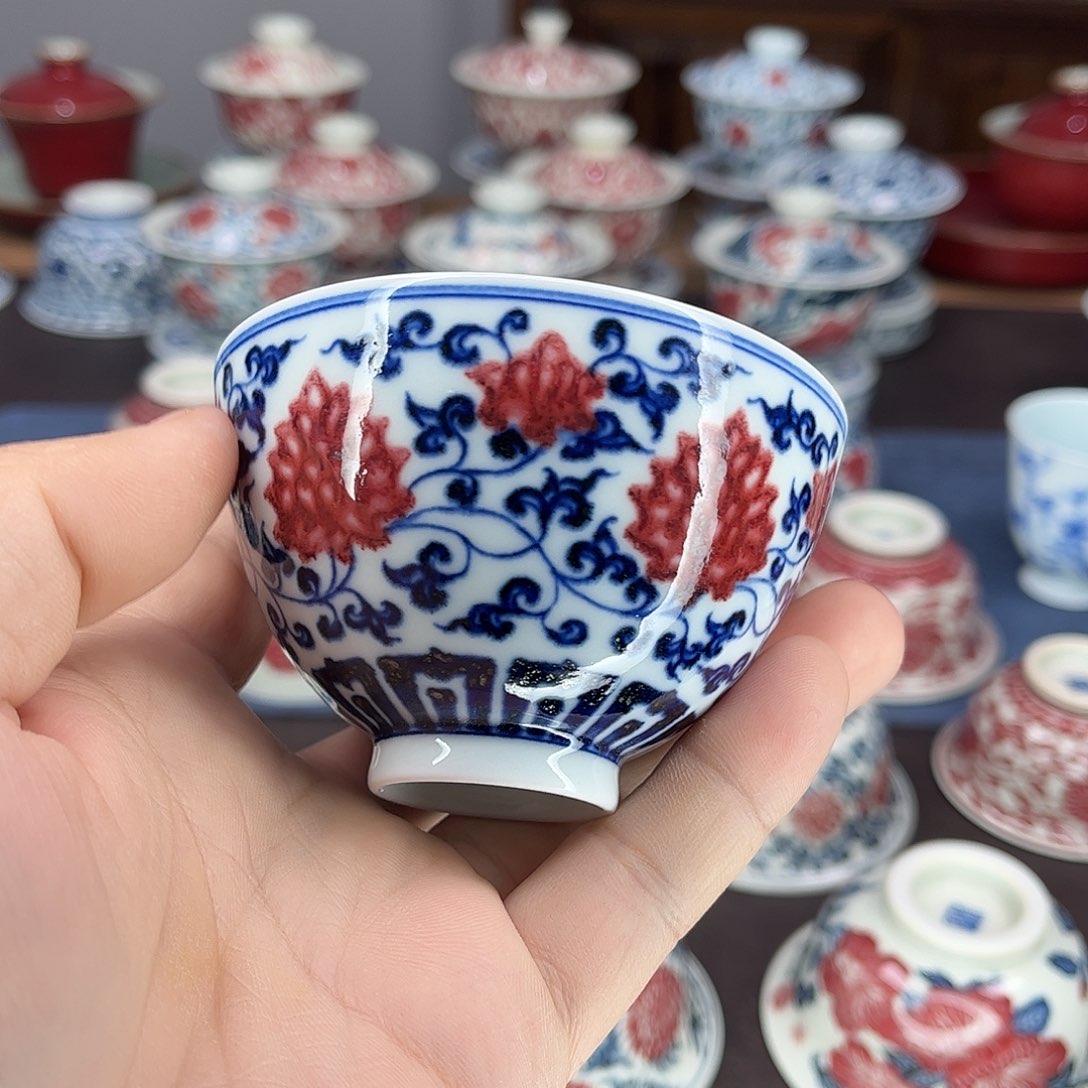 景德镇陶瓷青花釉里红