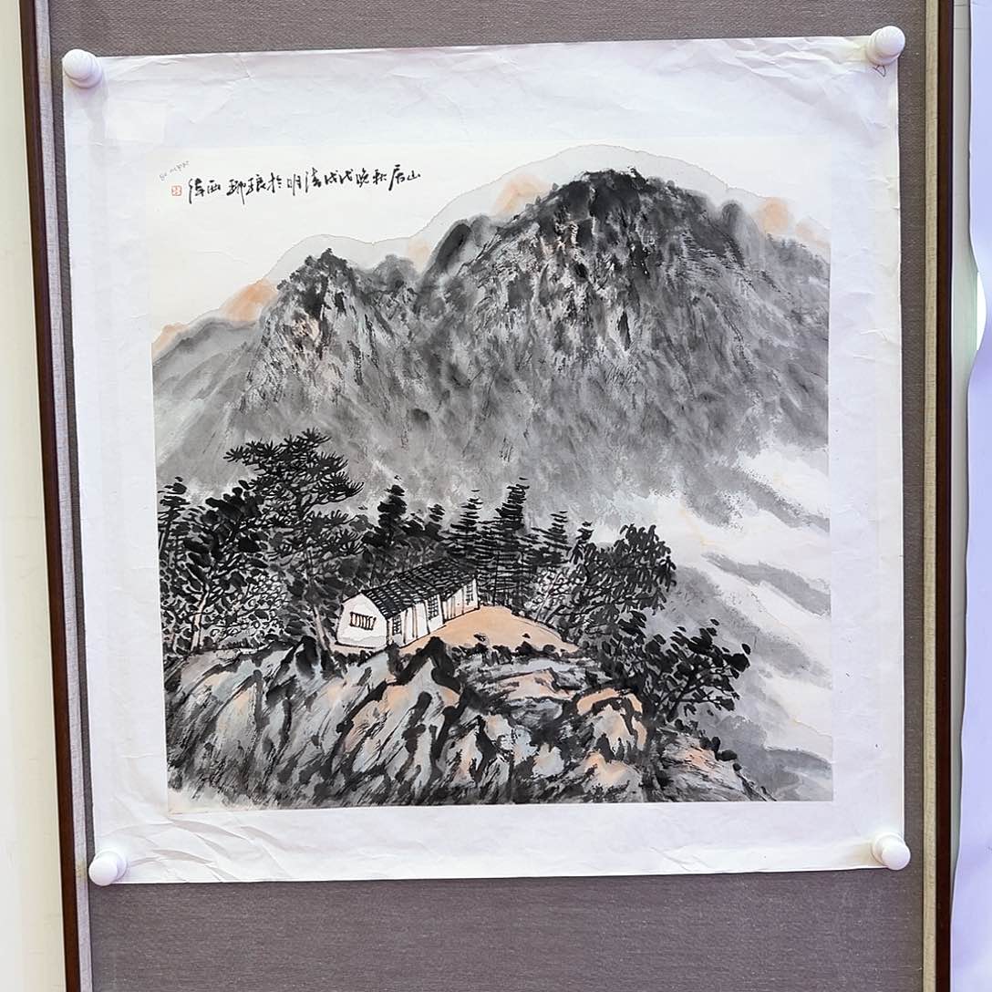 国画画家作品李西伟