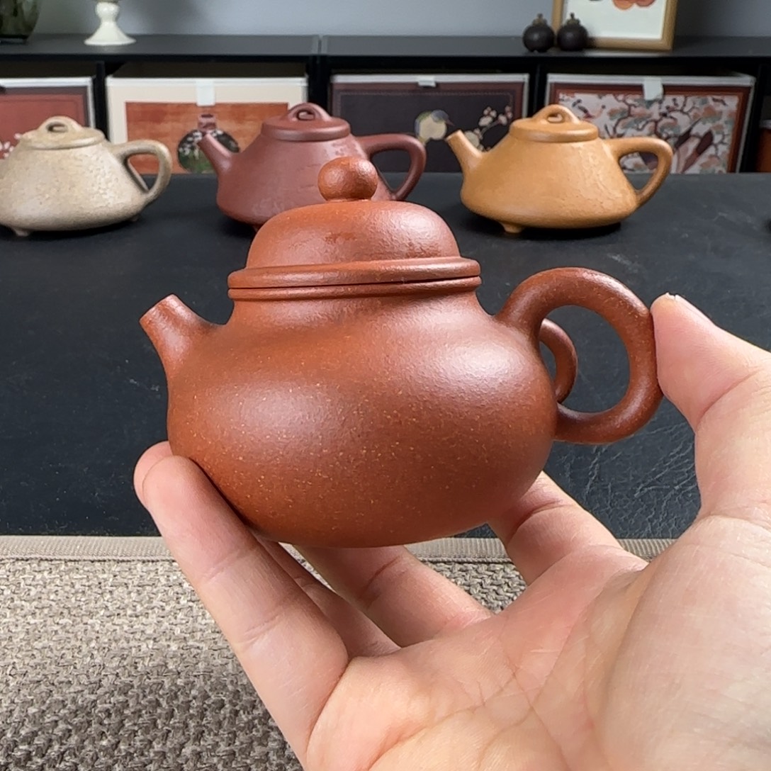茶壶紫砂微瑕容天