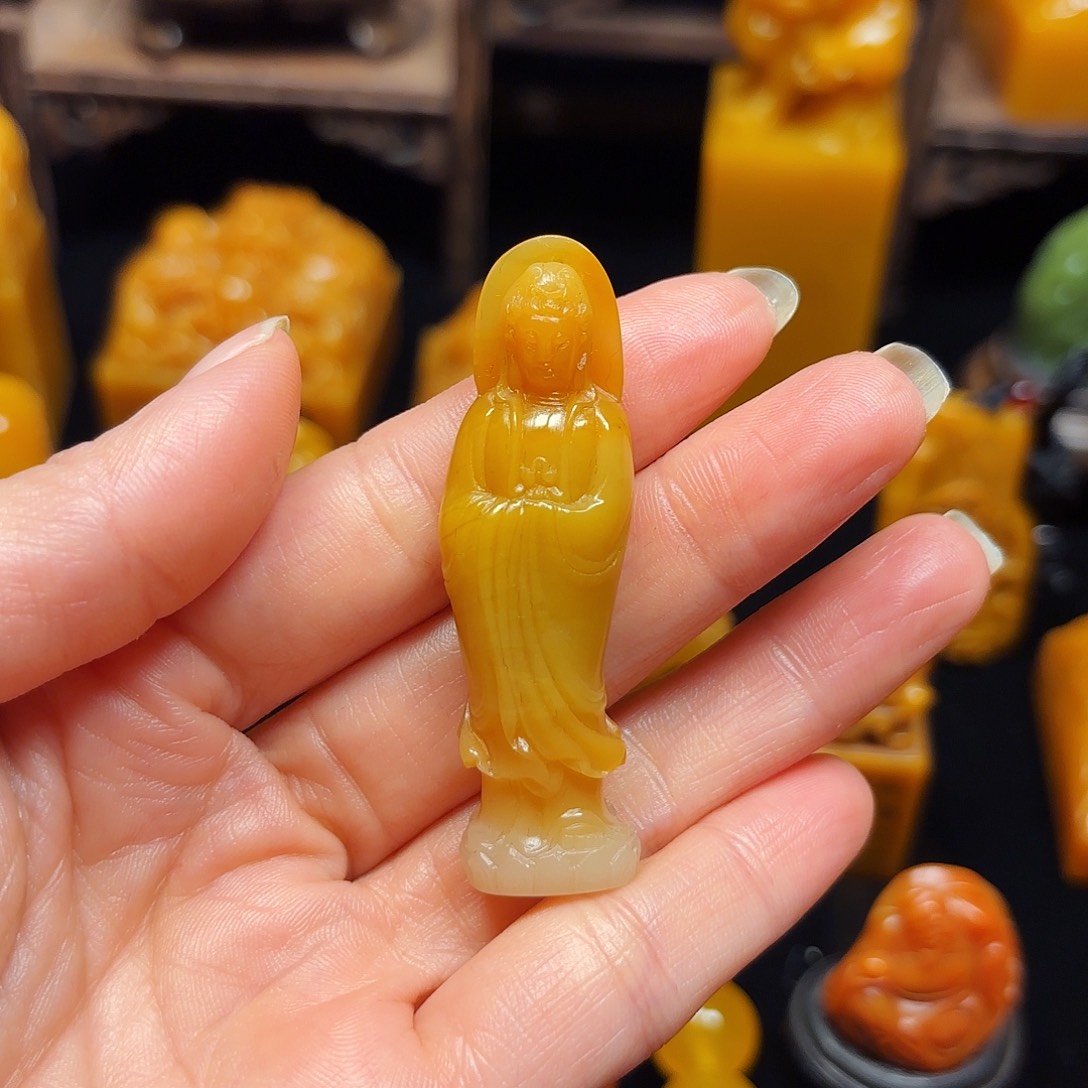 田黄石B*傅石雕石雕石雕