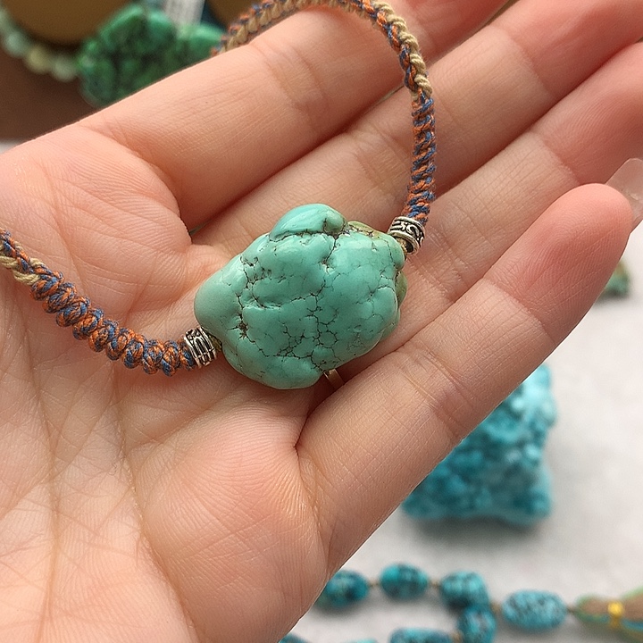 绿松石未镶嵌原矿