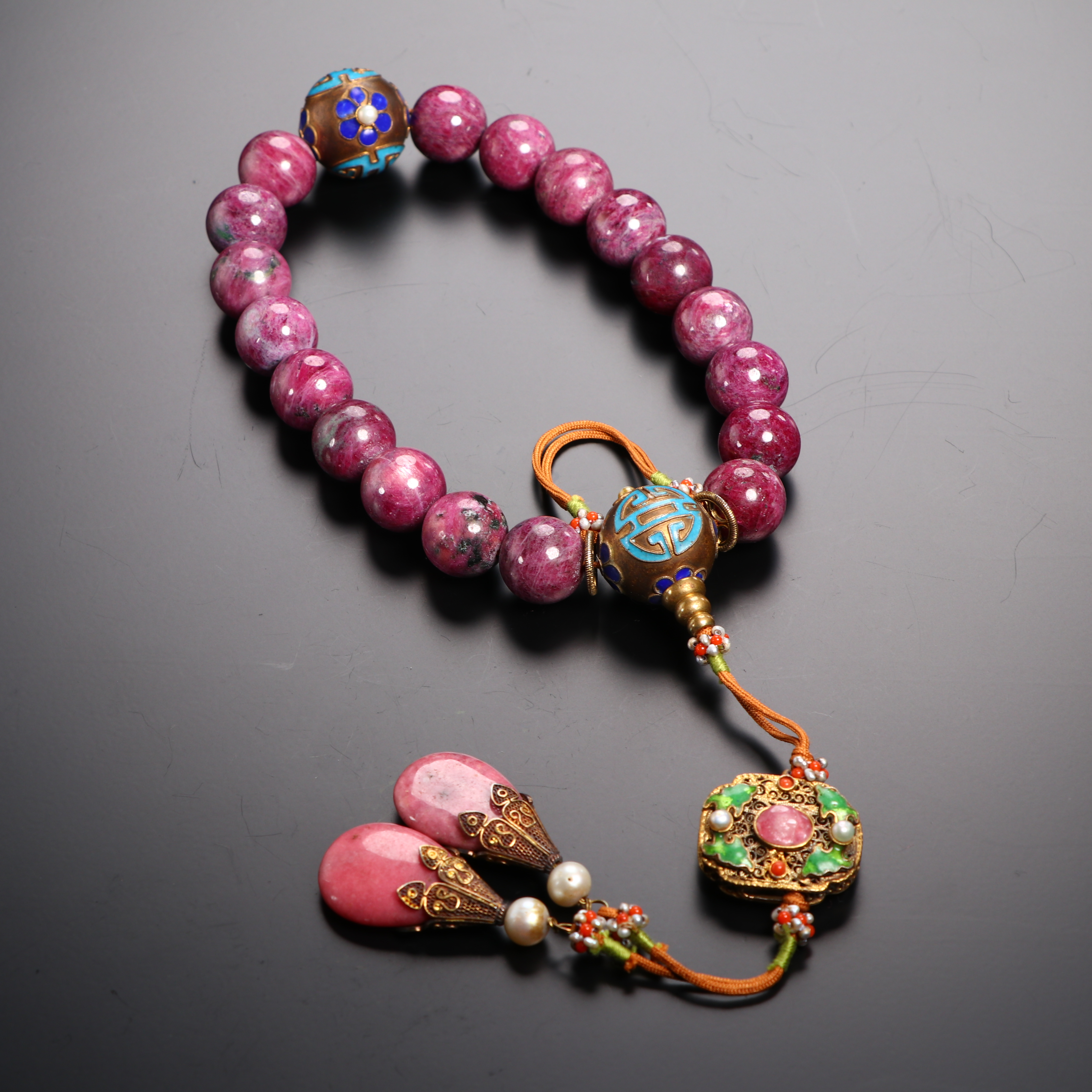 近现代 250313105/博古通今/集古藏今/红宝石-18籽手持